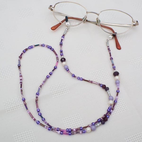 Purple Sunglasses or Glases Chain