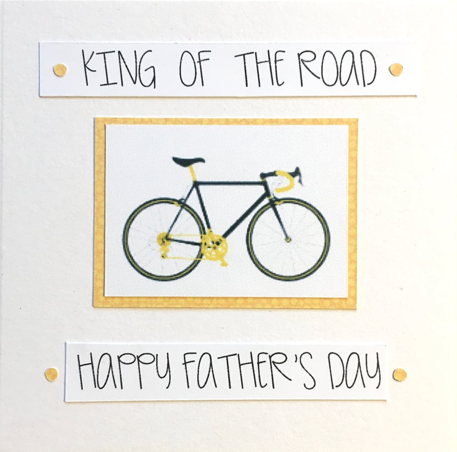 Happy Father’s Day Card - for cyclist