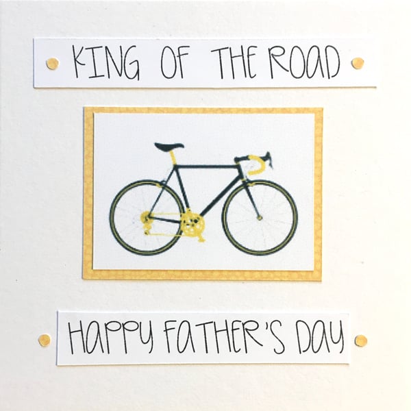 Happy Father’s Day Card - for cyclist