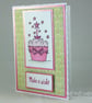 Pink cupcake birthday card - Image 4