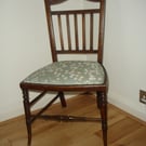 Vintage Edwardian Bedroom chair