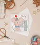 Mouse Personalised Birthday Card - Image 2