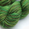 SALE: Jungle - Silky Superwash Bluefaced Leicester laceweight yarn