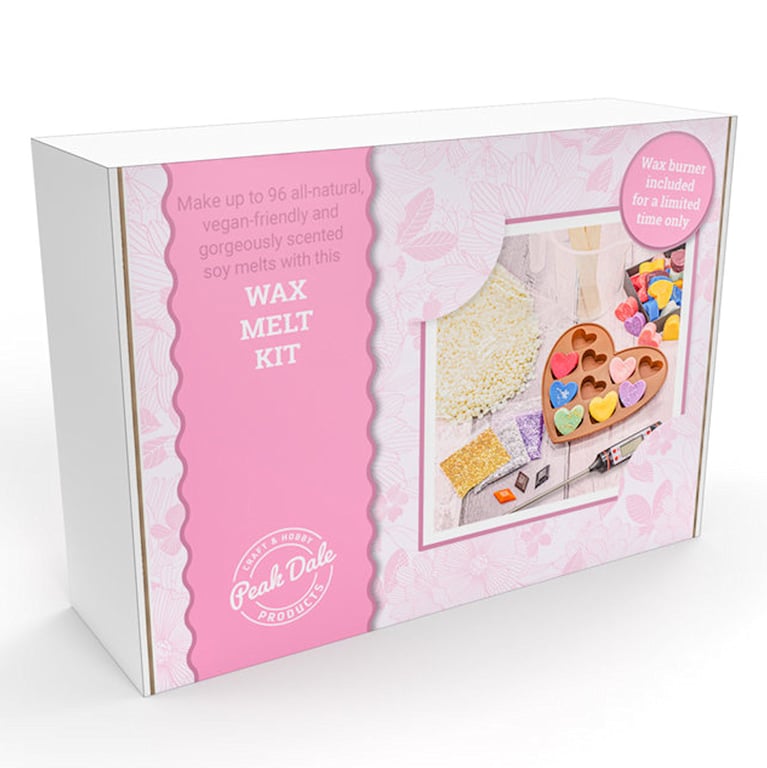 Wax Melt Starter Kit, Makes up to 96 Melts, Free Wax Burner Included