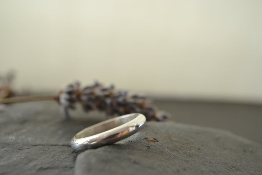 Men's sterling silver ring