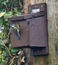 Traditional Bird Box with Hinged Roof