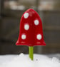 Pot Toadstool - Red with White Spots - 6104 - Image 4