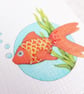 Goldfish Gift Tags - set of 4 tags - Image 5