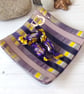 Swirled Purple Square Strip Cut Dish - Image 9