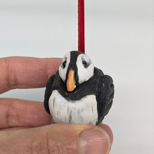 Puffin - Little Creatures Range - on ribbon