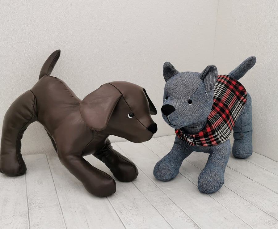 PDF Digital Plush dog sewing pattern 
