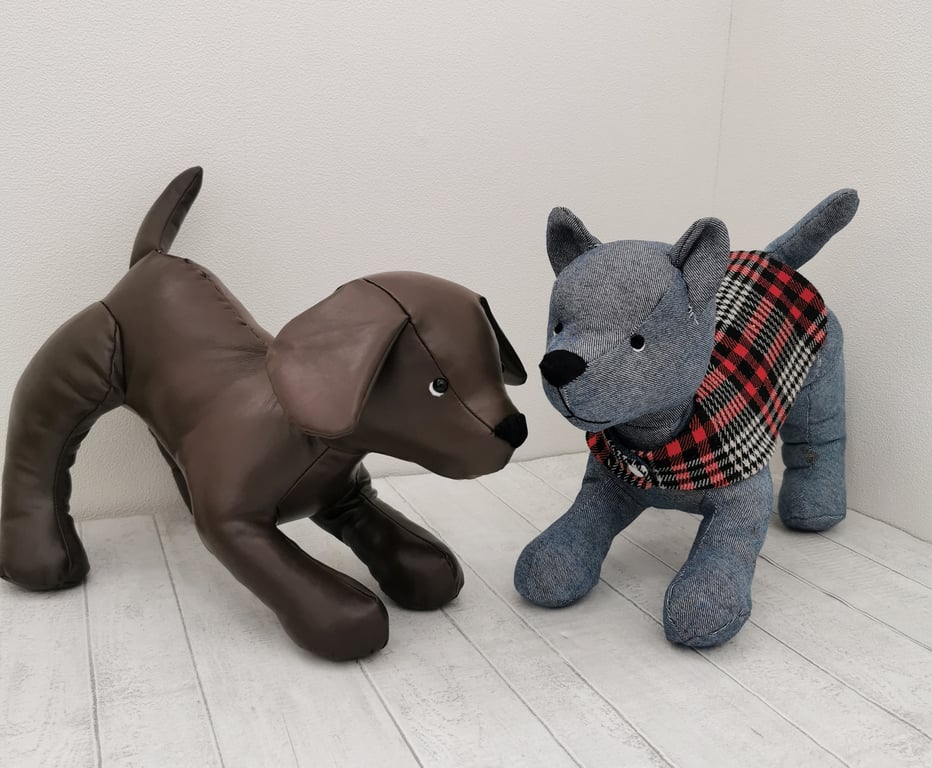 PDF Digital Plush dog sewing pattern 