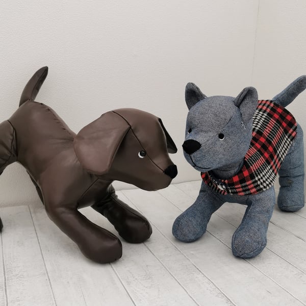 PDF Digital Plush dog sewing pattern 