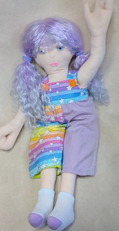 Pollyanna in Lilac Rainbows