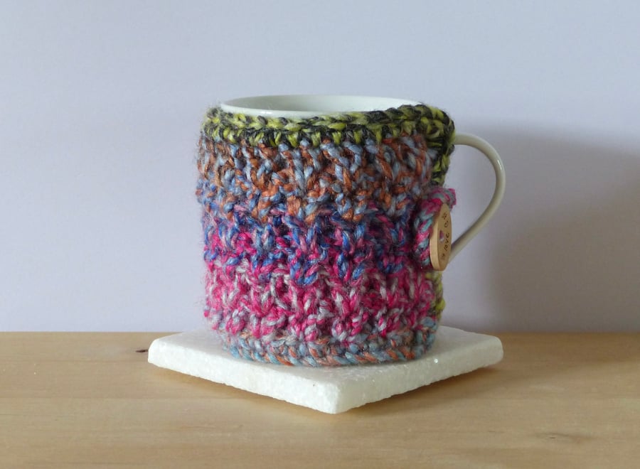 Crocheted Mug Cosy