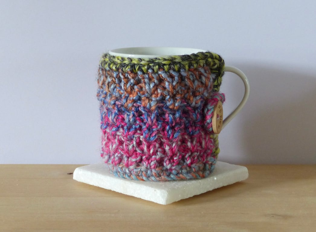 Crocheted Mug Cosy