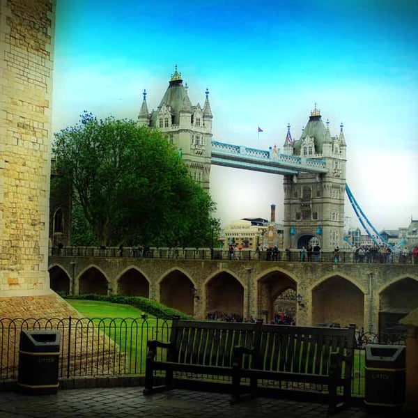Tower Bridge London Cityscape England Photograph Print