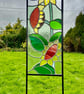 Sunflowers, Stained glass garden stake.   NOW 25% OFF - Image 4