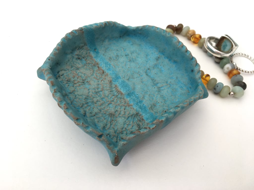 Bespoke Ring dish, earring dish, pottery