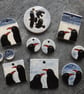 Handmade Ceramic Choughs on the beach pendant - Image 8