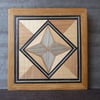 Wood veneer coaster