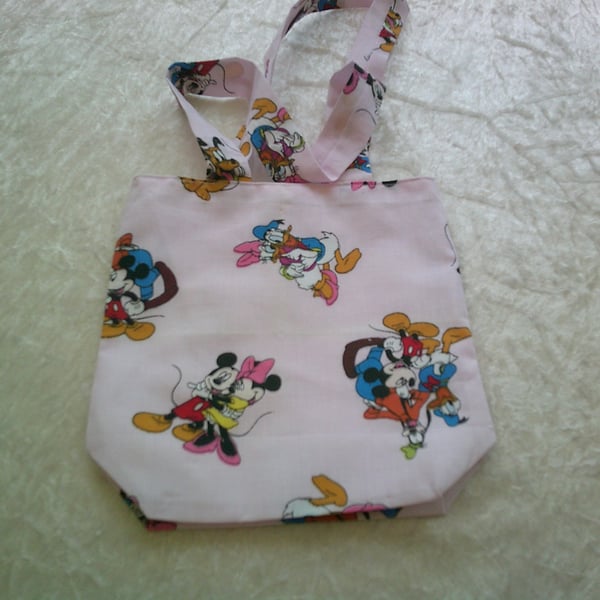 Mickey Mouse and Friends Fabric Bag
