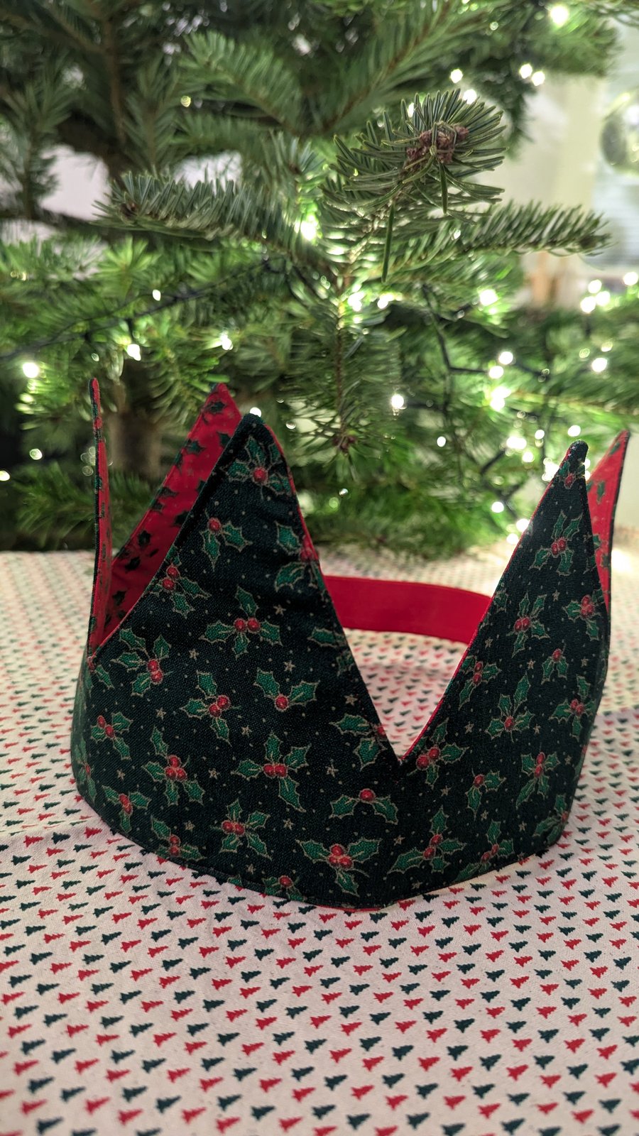 Reversable Reusable Christmas Crown - Child 48cm