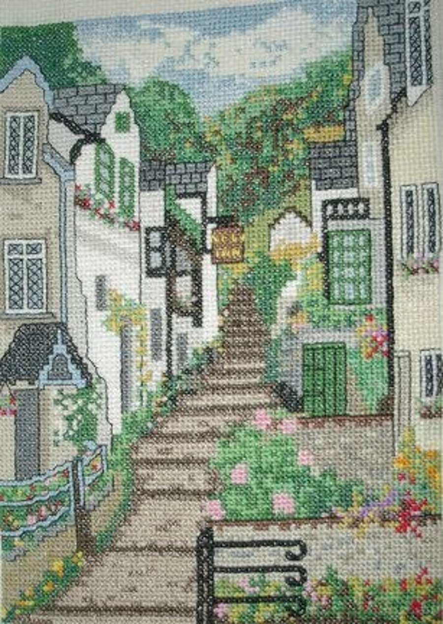 Clovelly Up-a-Long in Devon cross stitch kit