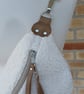 Sherpa fleece bum bag crossbody bag cream faux sheepskin fleece sling bag - Image 4