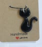 Rustic black cat pendant  - Image 4