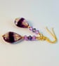 Fluorite And Crystal Earrings - Birthday, Anniversary, Bridesmaid, Gifts For Her - Image 5