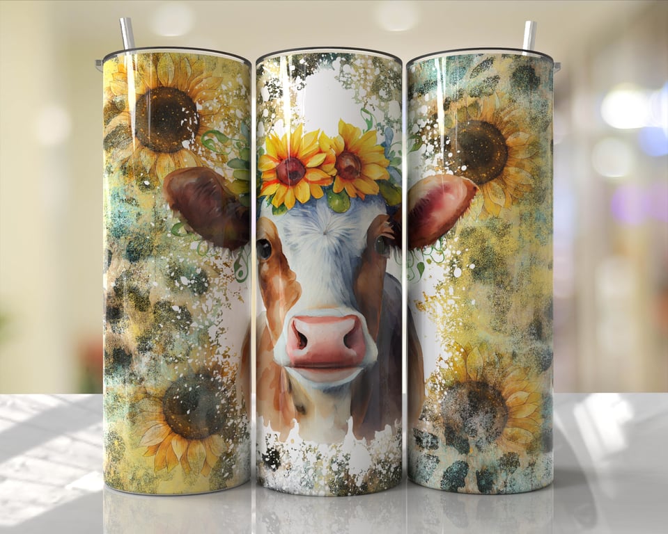 Spring Cow 20oz Tumbler 