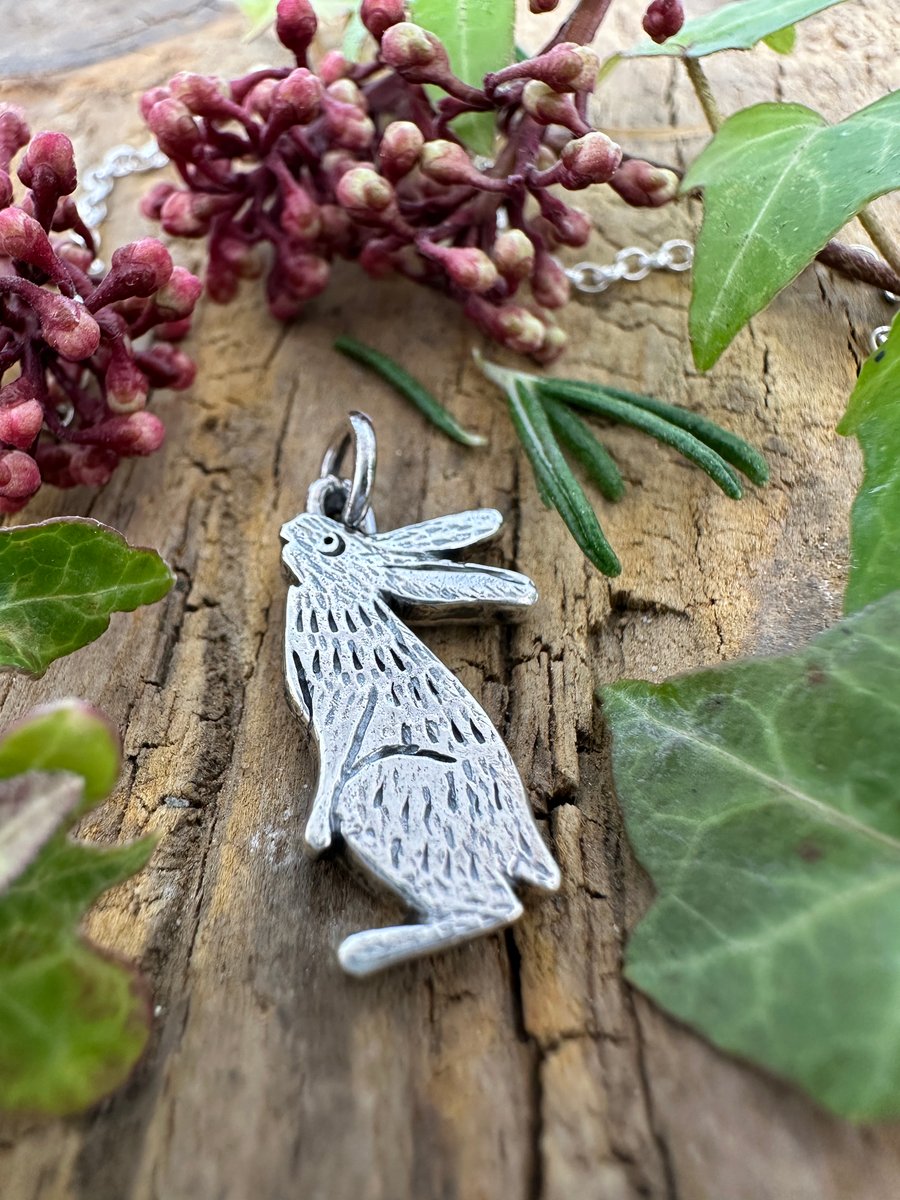 Little Medieval Hare Pendant