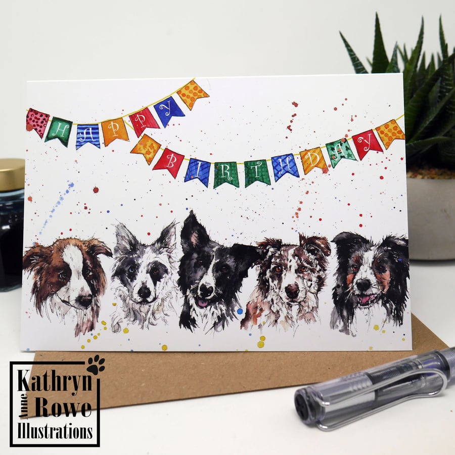 Border Collie, Border Collie Card, Border Collie Gift, Dog Gift, Sheepdog