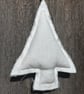 organic linen Christmas tree decoration - Image 4