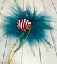 Spun Cotton Clown Hanger in Blue - Image 10