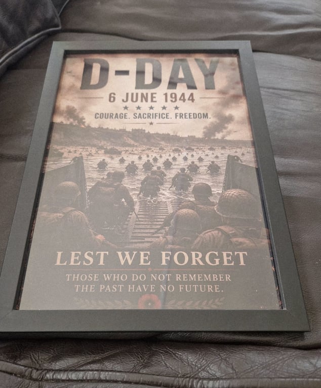 Framed A4 wall art 