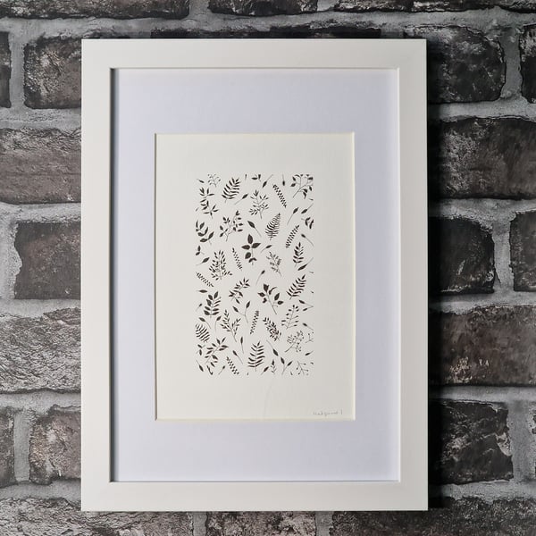 Hedgerow 1 - Original Pen Drawing