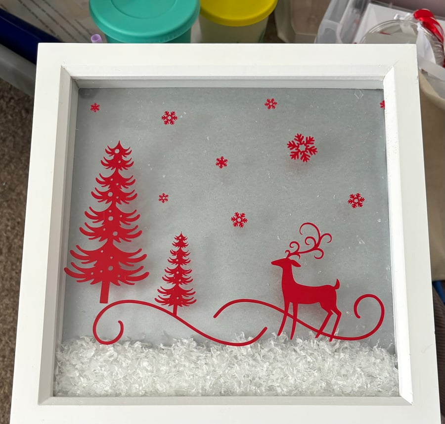 Christmas box frames 