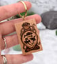 Tri-dragon potion. Pyrography key ring. - Image 3