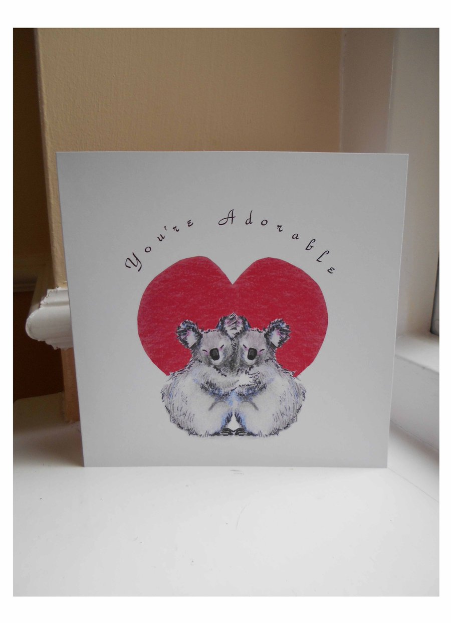 Cute Koalas Card