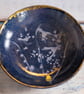 Trinket Dish with Snowdrops and Gold Ink(Folksy123)