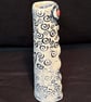 Tall impressed vase - Image 4