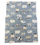 Straight and circular knitting needle case with blue sheep, knitting needle pouc - Image 5