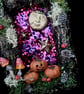 Sparkling Skies Frame Pumpkin Patch Toadstools OOAK Handcrafted - Image 2
