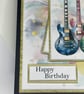 Electric guitar Happy Birthday card - Image 3