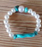 Handmade bracelet made using pre-loved beads. - Image 3