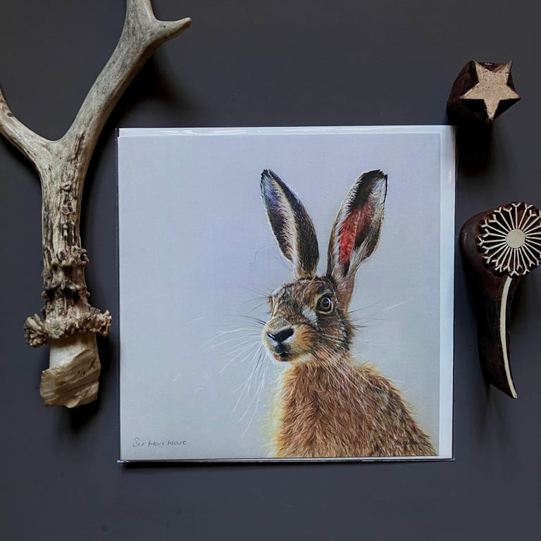 Sir Hari Hare Blank Greeting Card