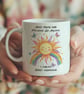 Funny Sweary Sunshine Mug  Rude Morning Coffee Cup  Office Novelty Gift
