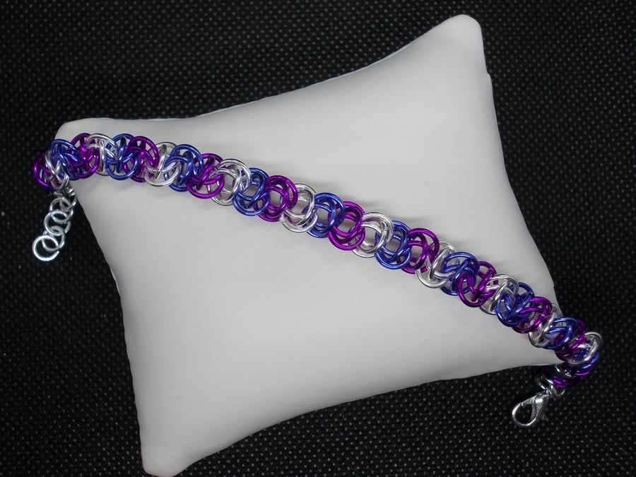 Purple Jellybeans bracelet